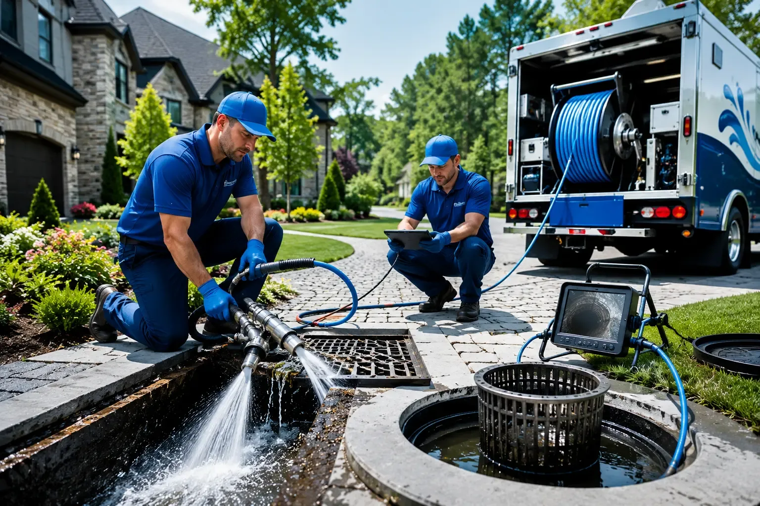Local outdoor drain cleaning professionals in Winfield, MO